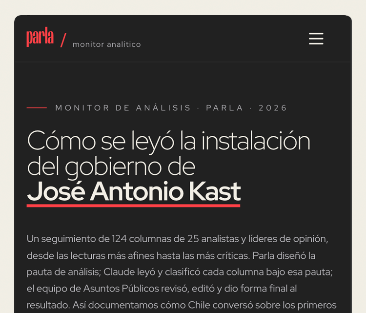 100 días de Kast en la voz de los columnistas